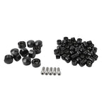 Engine Topper Bolt Black Screw Cap for Harley Twin Cam Softail Fat Boy (07-17)