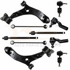 10PCS Suspension Control Arms Sway Bars for Mazda 3 & 5 (2004–2014)