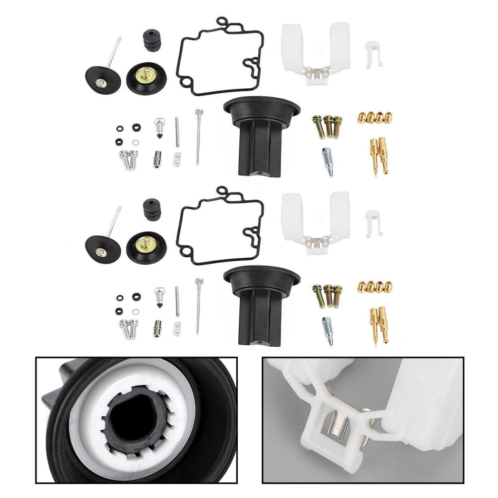 2X Carburetor Rebuild Kit for KT CVK24 Scooter Racing