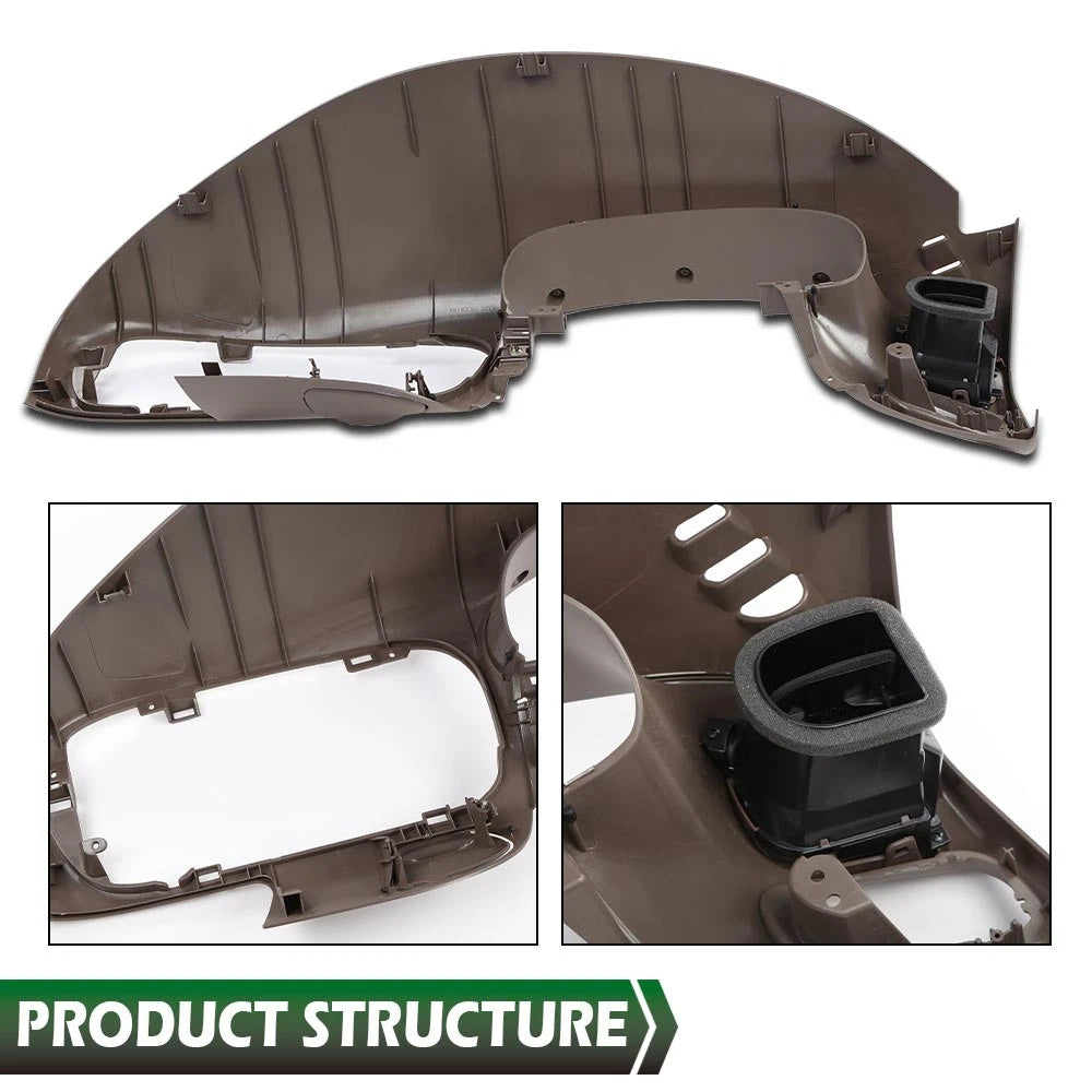 Dash Pad Bezel & Center Radio Bezel for F-150, Expedition (1997–2003)