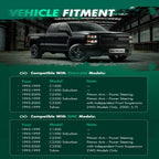 Front Tie Rod End for Chevrolet C2500 Suburban, GMC C1500 (1993–1999)