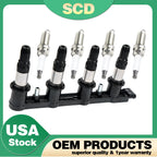 Ignition Coil & 4X Spark Plug for Chevrolet Cruze Sonic (2011–2016) UF620