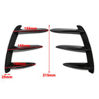 Rear Bumper Spoiler Canard Air Vent for Mercedes Benz W176 A-Class (2013–2018)