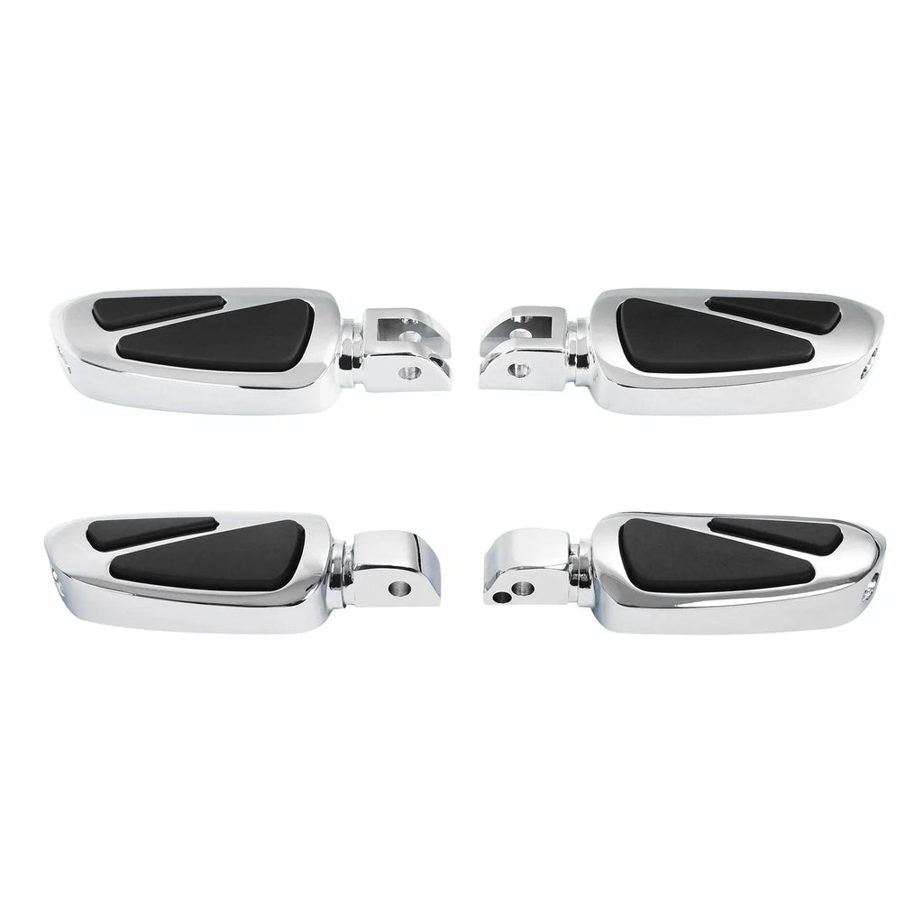 Chrome Rider Driver & Passenger Footpegs for Harley Low Rider (2018-2025)