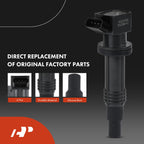 4x Ignition Coil & Iridium Platinum Spark Plug for Toyota Camry (2018–2021)