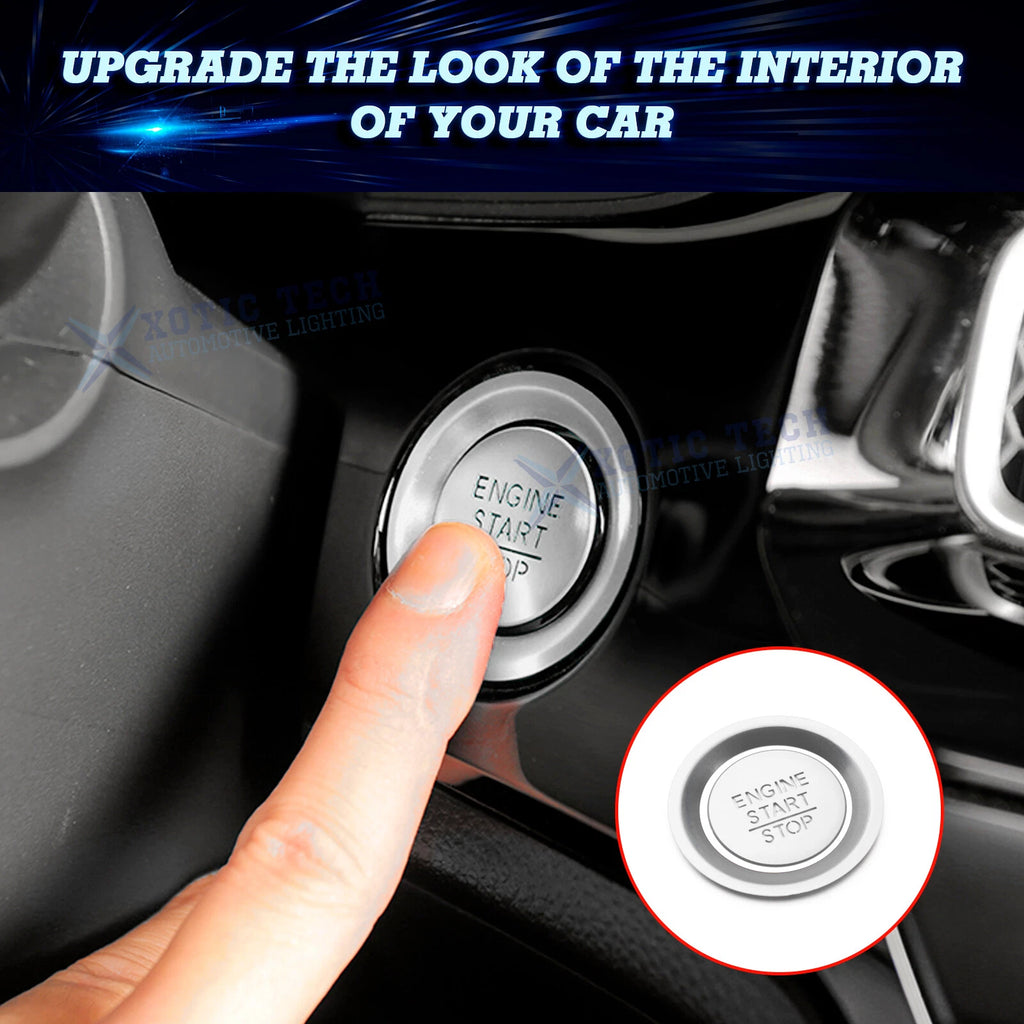 Engine Start/Stop Push Button Molding Trim for Honda Civic (2022-2024)