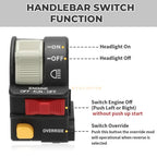 Handlebar ON OFF Switch 4011386 for Polaris Trail Blazer 400 250 (2002–2006)