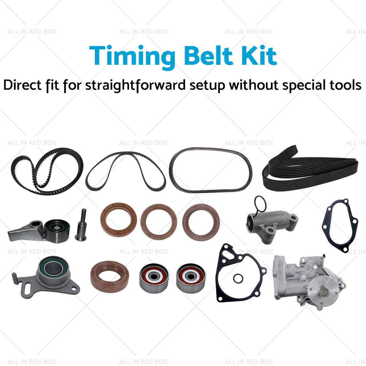 Timing Belt Kit for Mitsubishi Challenger Triton (PB PC ML MN 4D56T 2.5L)
