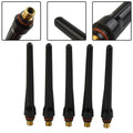 5pcs Long Back Cup for Tig Welding Torch WP-17 WP-18 WP-26
