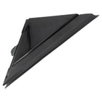 Gloss Black Door Mirror Flag Cover for Fiat 500 (2012–2019) Left+Right Pair