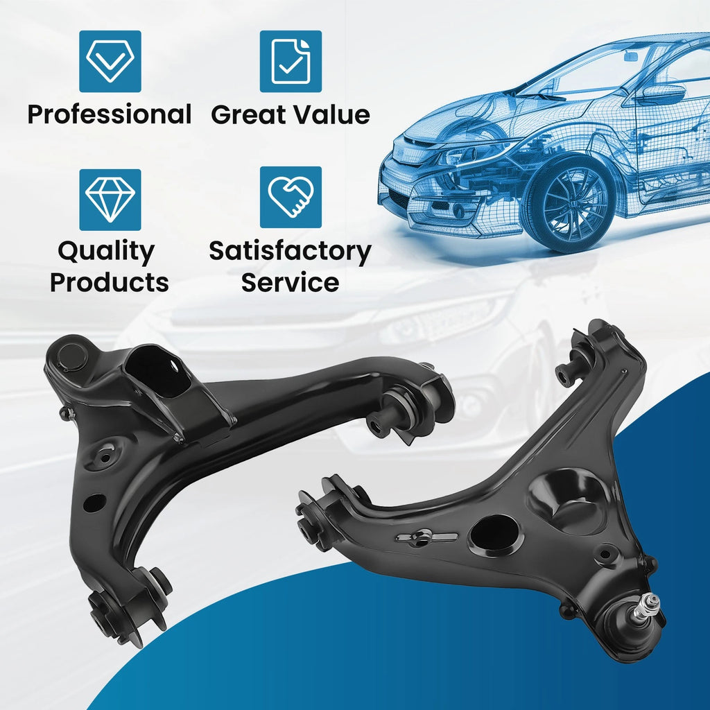 Front Lower Control Arms for Ford F-150, Expedition, Lincoln Navigator (2009–2013)