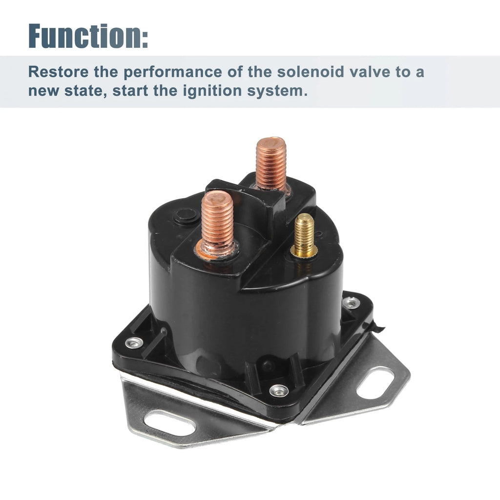 12V Starter Solenoid Switch Relay for Ford  - 3 Terminals