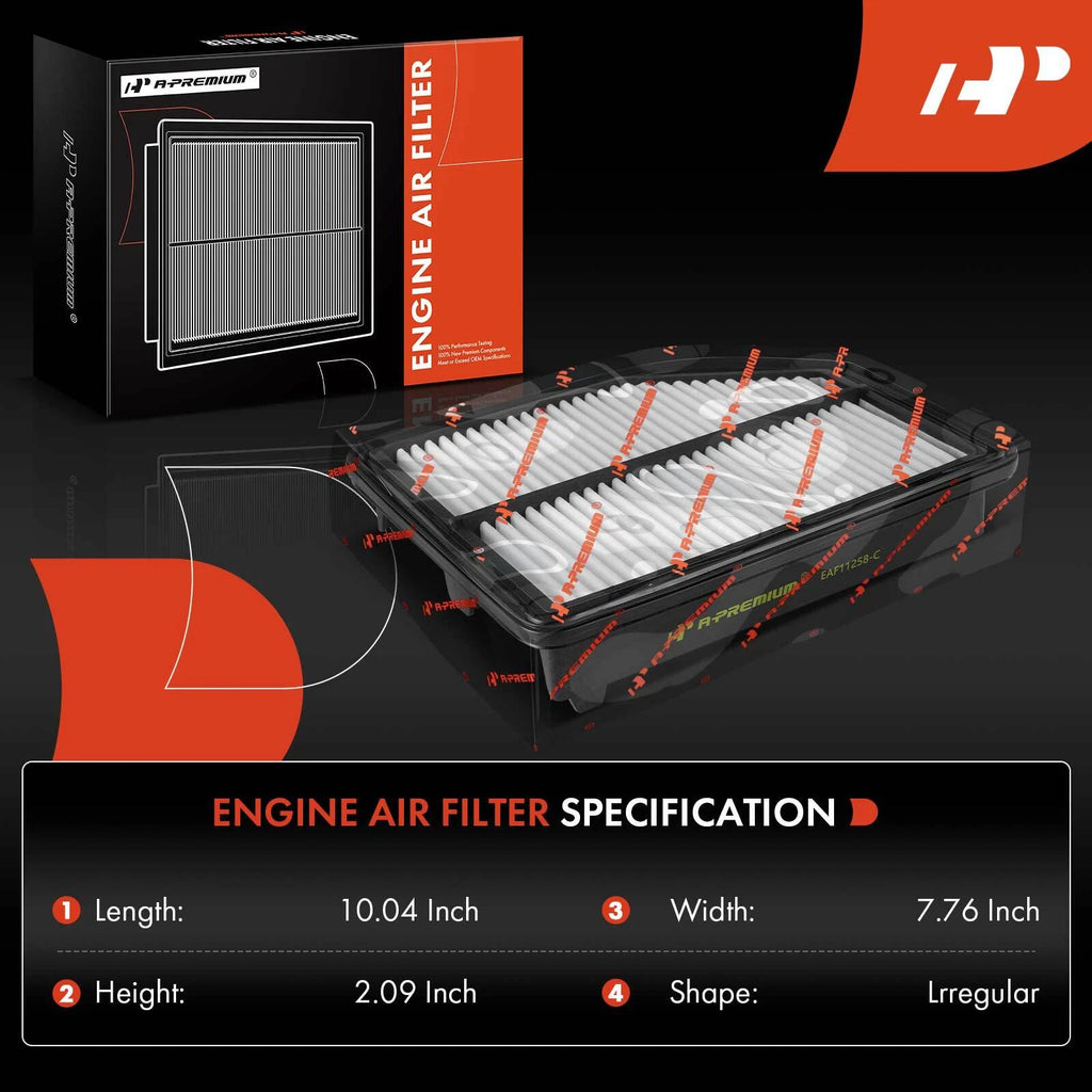 2X Engine Air Filter for Honda CR-V (2012-2014)