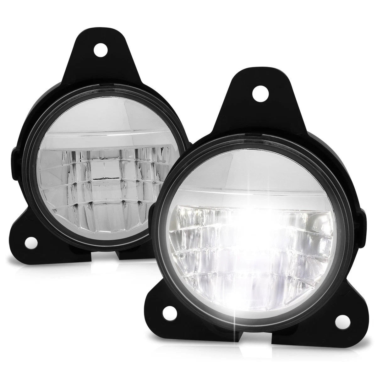 Full LED Wide Angle Side Marker Headlights for Peterbilt 359 379 389 (1981–2021)