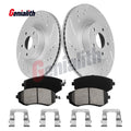 Front Brake Rotors Pads Kit for Subaru Outback (2005-2012) Impreza (2008-2010)