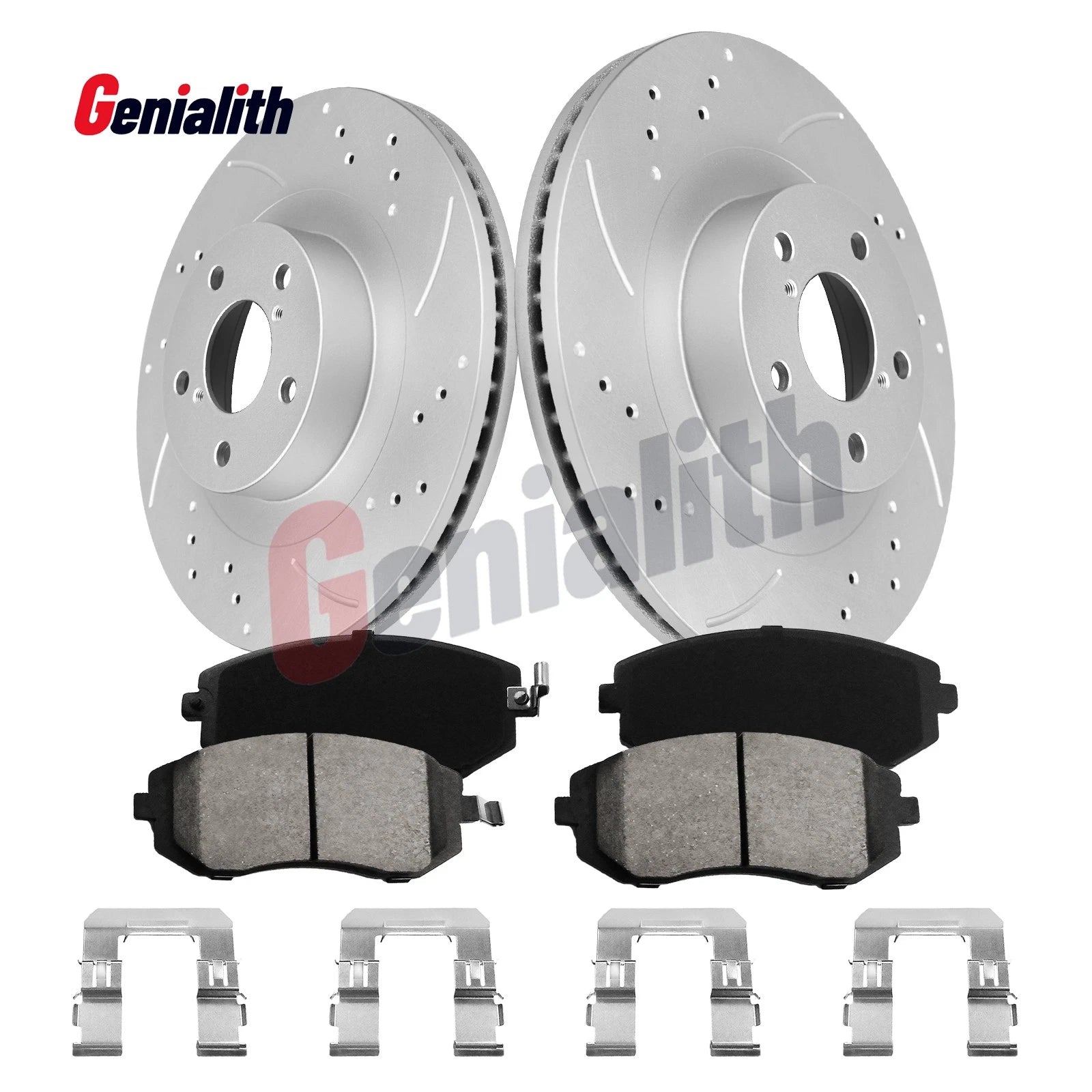 Front Brake Rotors Pads Kit for Subaru Outback (2005-2012) Impreza (2008-2010)