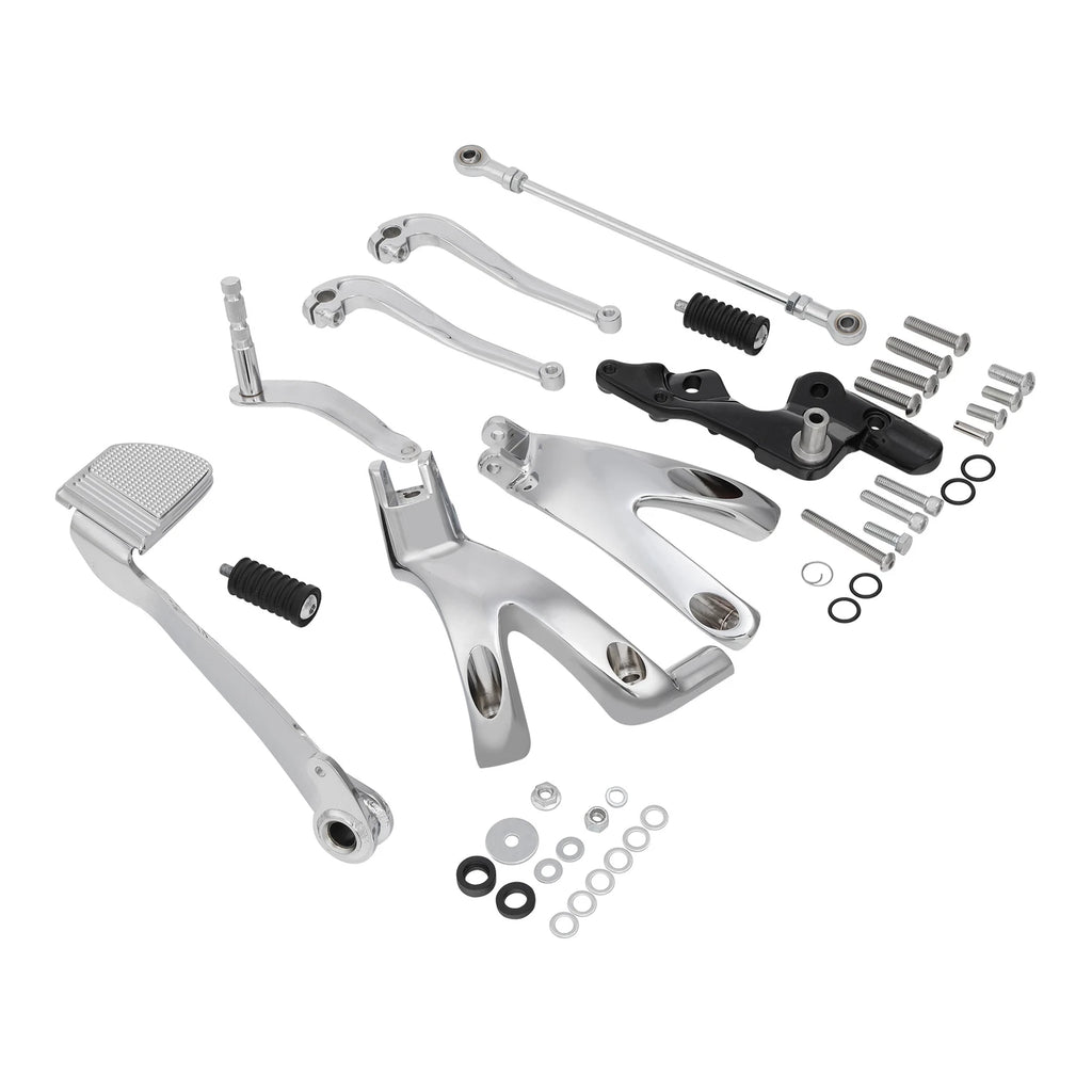 Foot Pegs Bracket Brake Lever Pedal for Harley Softail Low Rider (2018–2024)