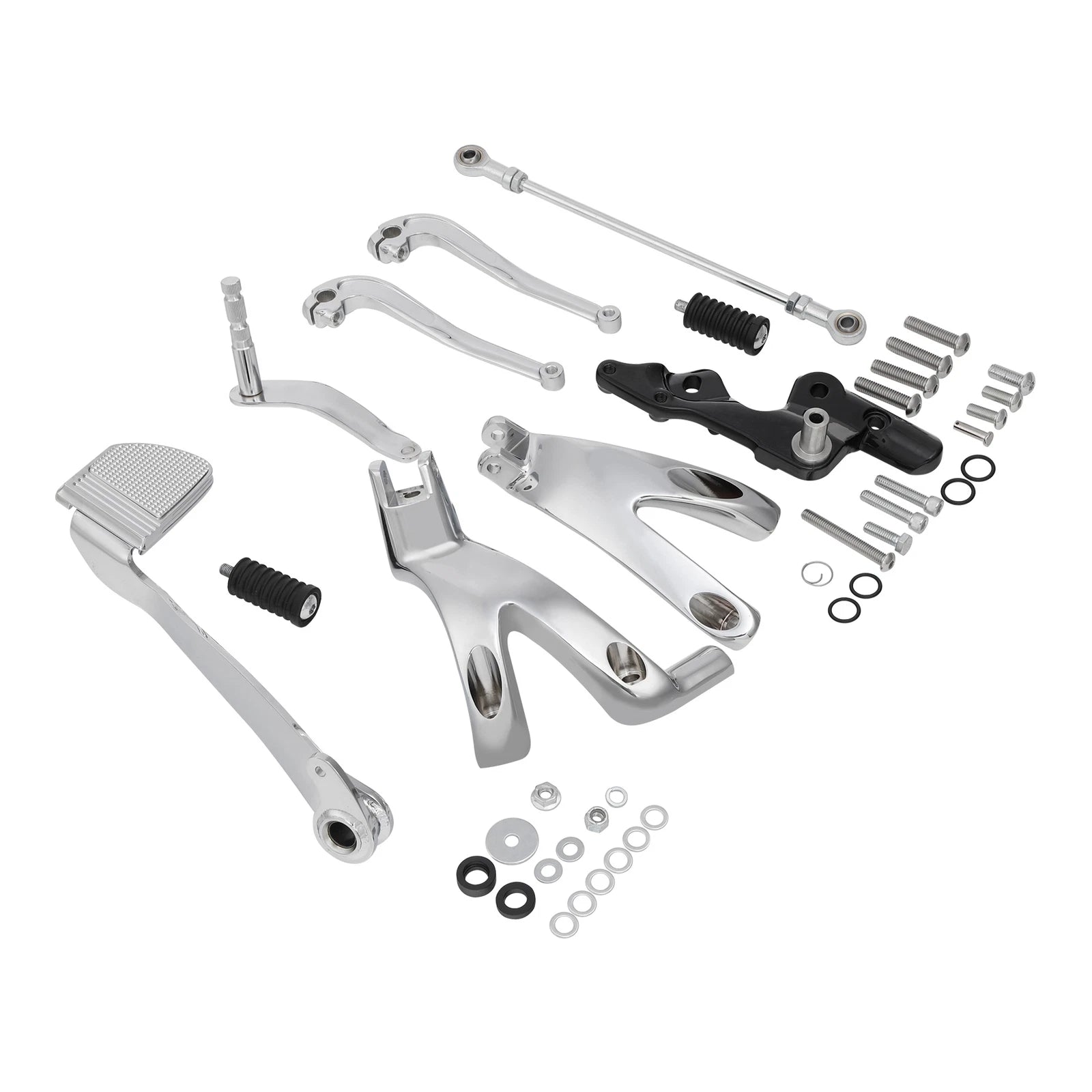Foot Pegs Bracket Brake Lever Pedal for Harley Softail Low Rider (2018–2024)