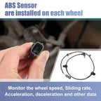 Front Left ABS Sensor No.L2064373XC for Mazda CX-7 (2007–2012)