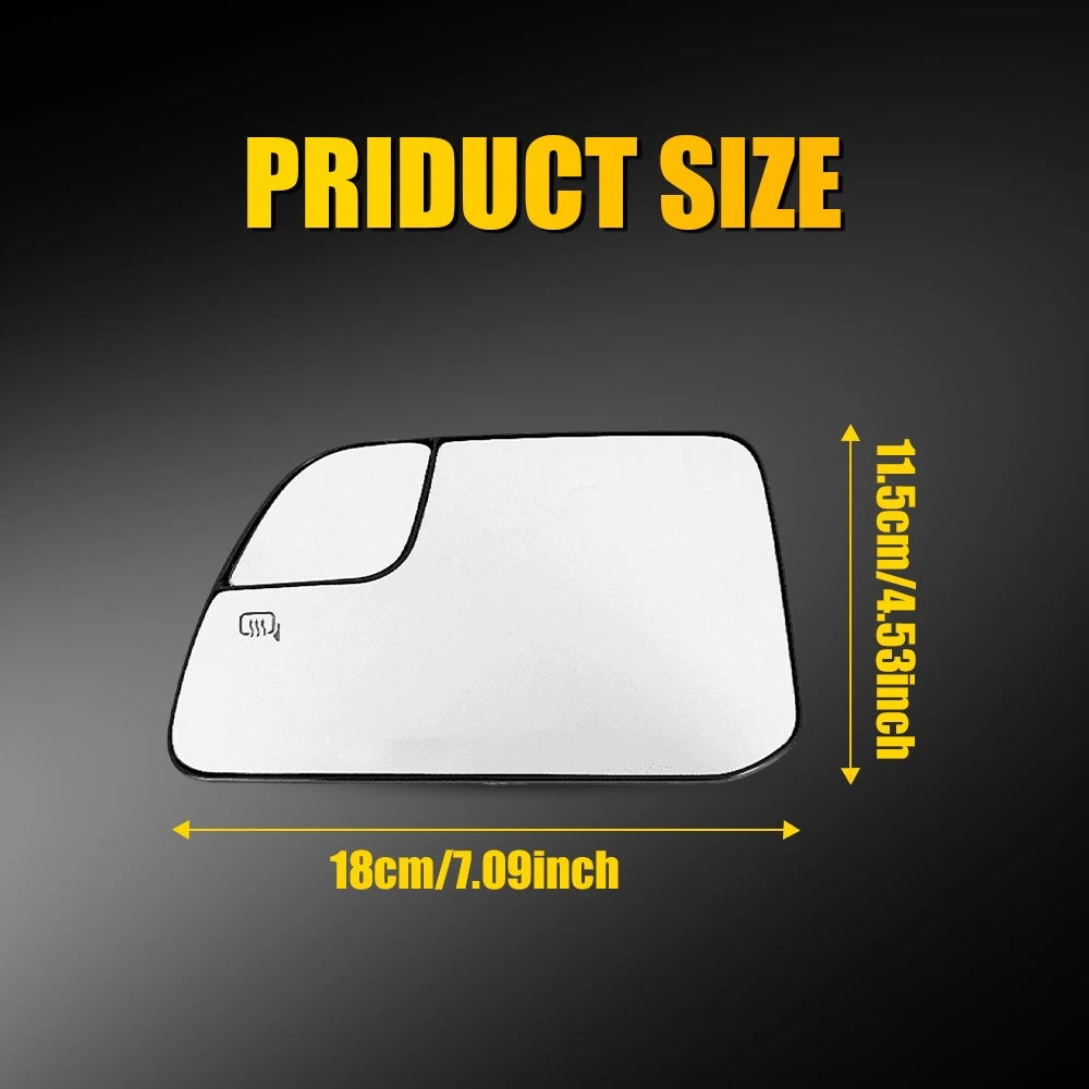 2X Heated Mirror Glass for Ford Edge MKX (2011–2014)