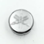 Chrome Fluid Reservoir Cap Cover for Yamaha (35mm Inner Diameter)