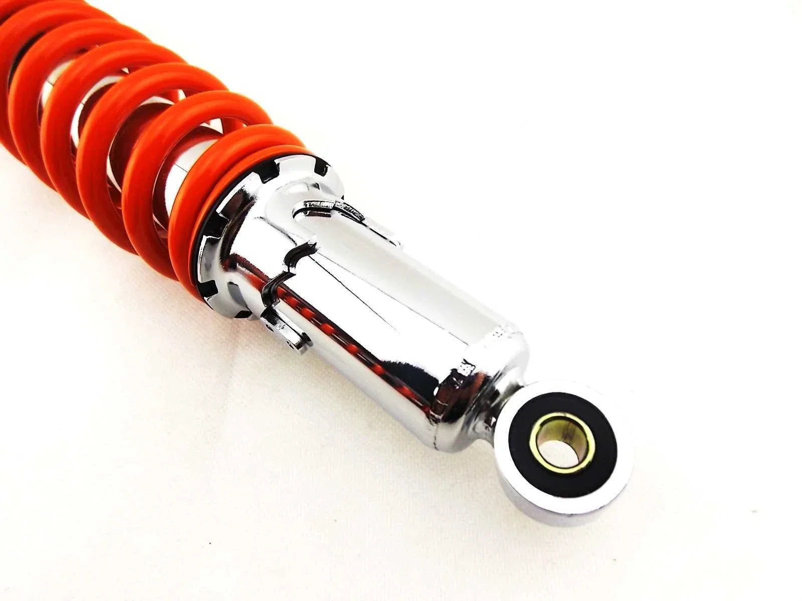 365mm JBS Orange/Chrome Shock Absorbers for Honda CR250M Elsinore (1973-1974)