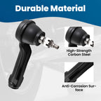 Set of 4 Inner Outer Tie Rods for Hyundai Elantra (2017–2023)