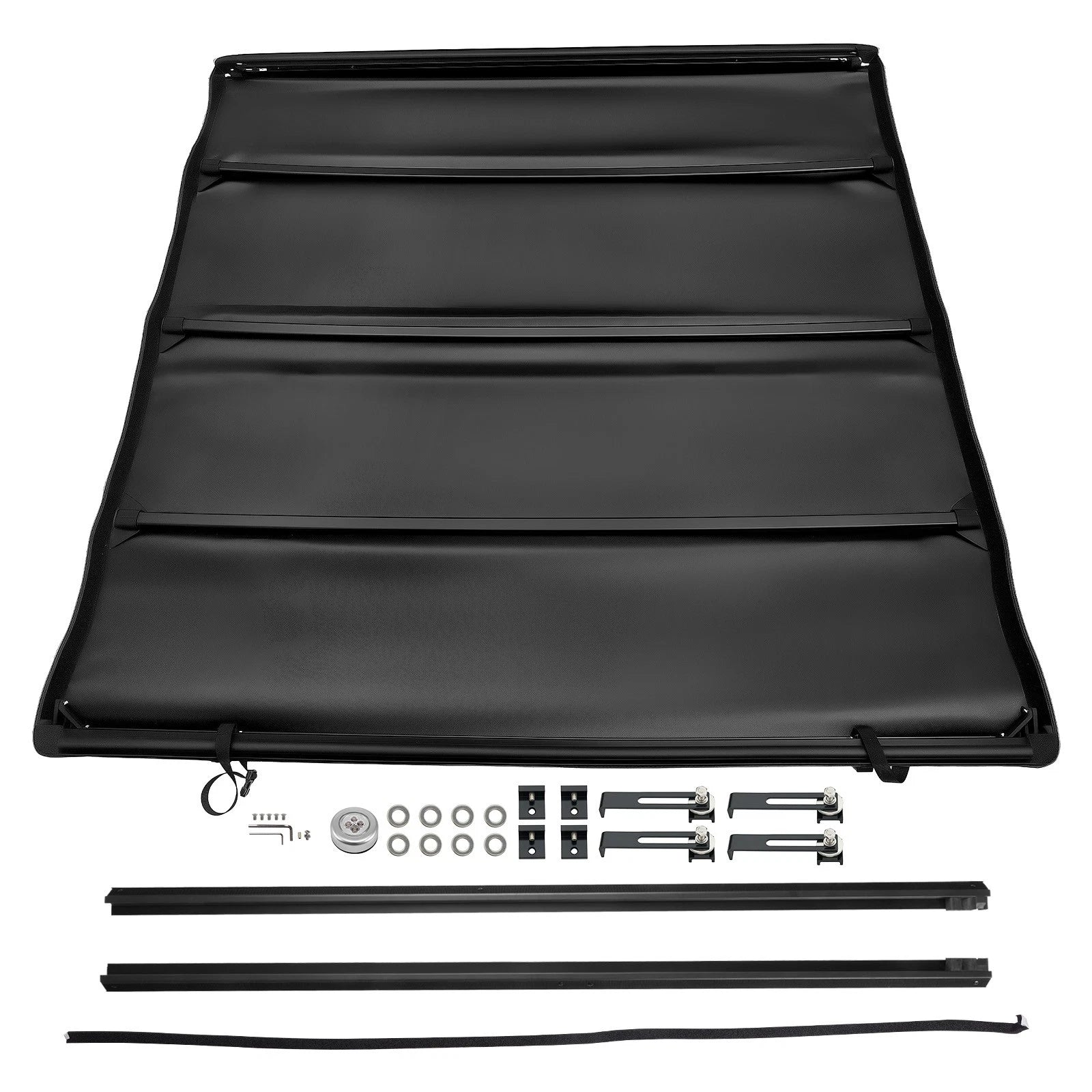 Roll-Up Tonneau Cover for Toyota Tacoma 6ft (2016–2023) Vinyl Aluminum Alloy