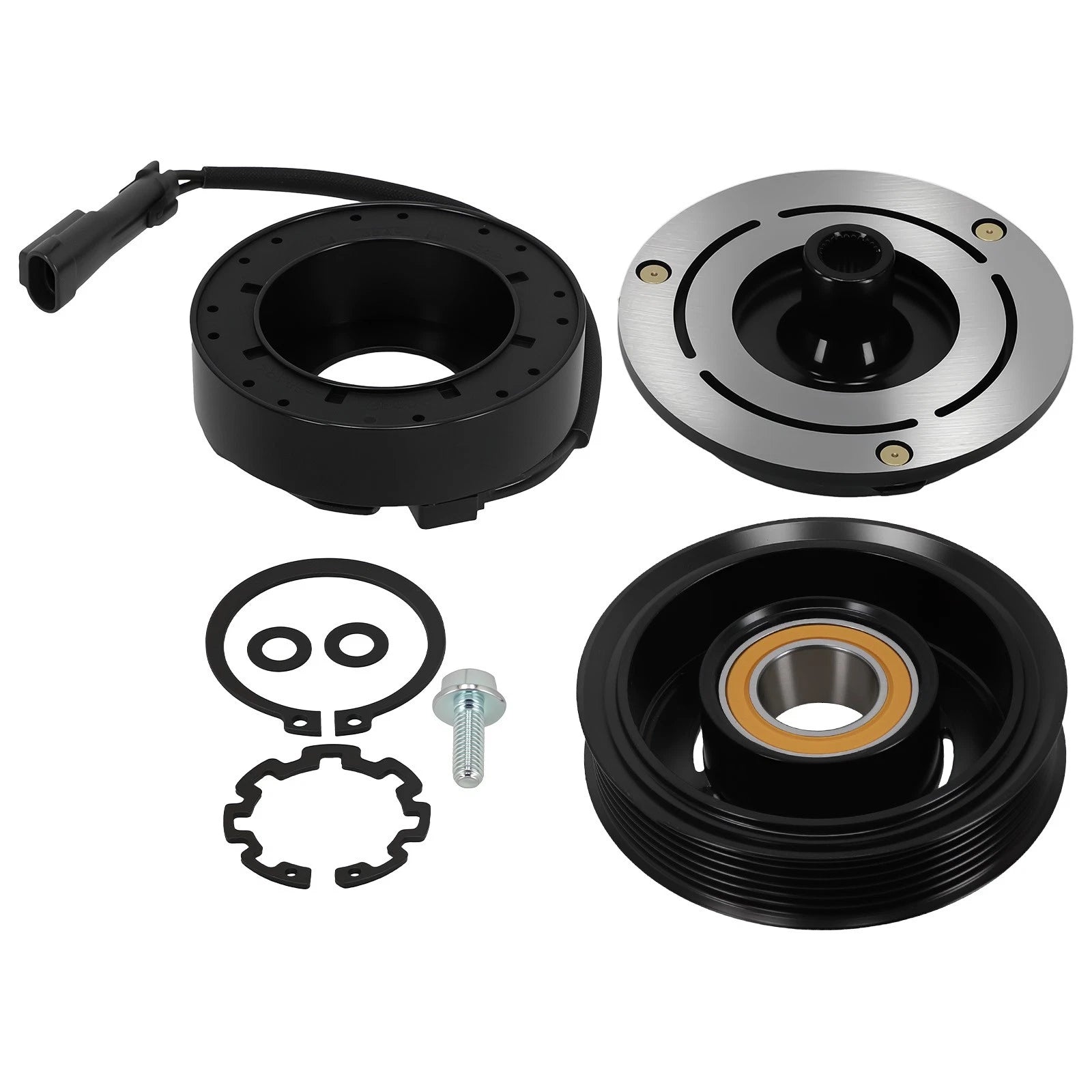 A/C Compressor Clutch Kit for Chevrolet Silverado 1500 4.3L (2003–2013) CO28000C