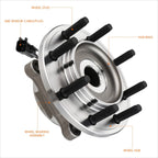 Wheel Hub Bearing Kit w/ ABS Sensor for Ram 2500 3500 (2012–2013)