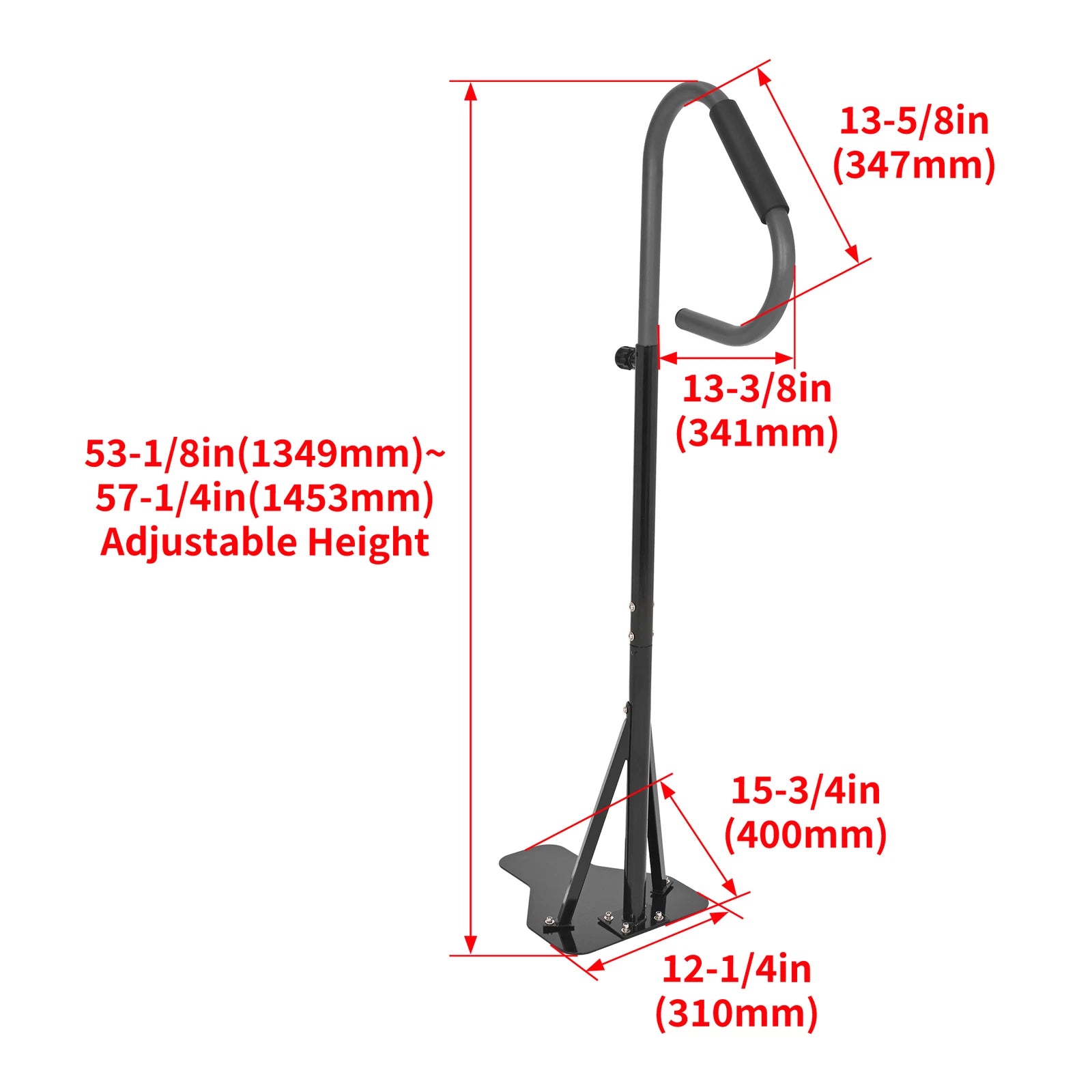 Spa Hot Tub Handrail for Side Safety (57" Height)