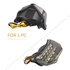 LED Turn Signals Tail Light for Yamaha FZ6 (2004–2008) - Smoke Lens