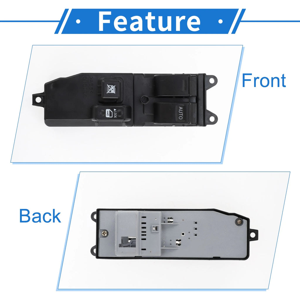 Front Right Power Window Switch for Toyota Hiace KDH200R (2005–2014) No. 8482026201