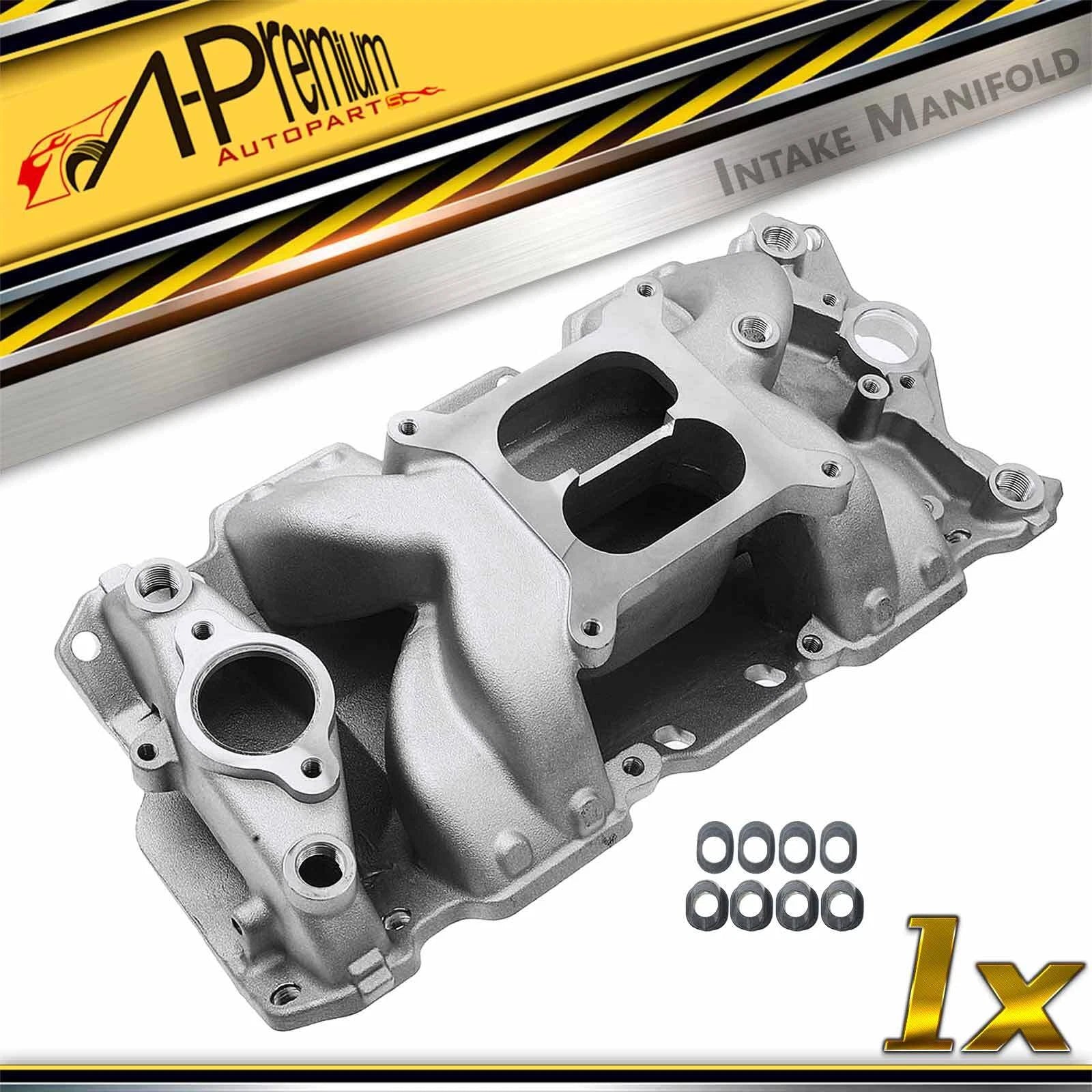 Dual Plane Air Gap Intake Manifold for Chevy 350 (1955–1958)