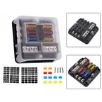 6 Position Fuse Box for Universal Vehicles (12 Volt) with LED Indicator