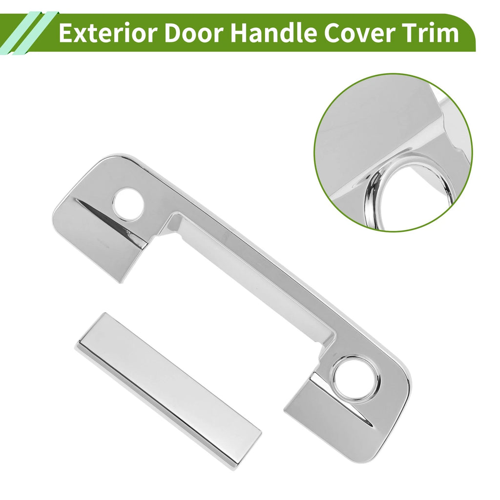 Exterior Door Handle Cover Trim for Dodge Ram 1500 2500 3500 (2009–2018)