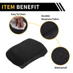 Console Lid Armrest Cover for Chevrolet (Microfiber Leather, Soft Foam)