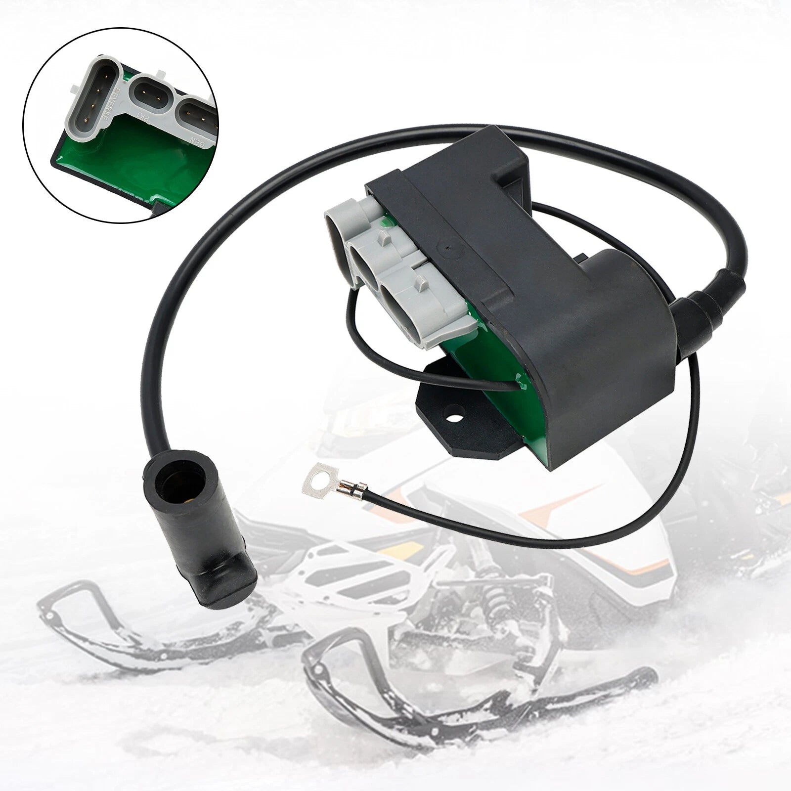 CDI Ignition Coil Module for Ski-Doo Tundra R 300F (2000–2001) 512060006 U9