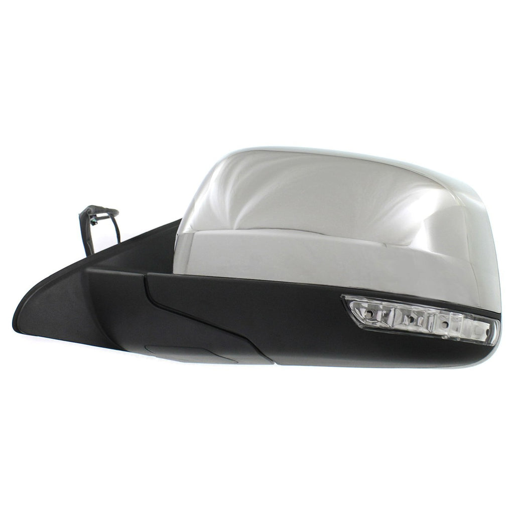 Power Mirror Set for Jeep Grand Cherokee (2011–2016) with Memory Chrome