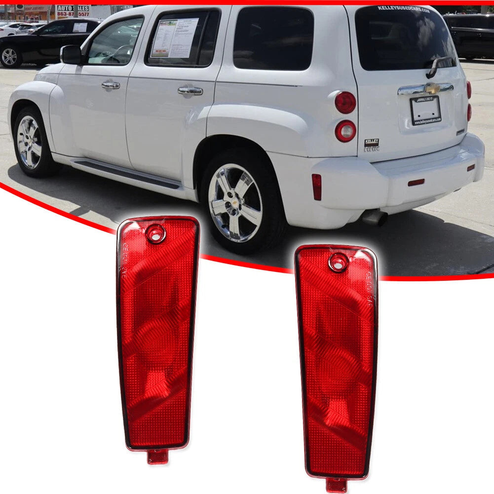 Blood Red Lens Rear Fender Side Marker Light Housing Kit for Chevrolet HHR
