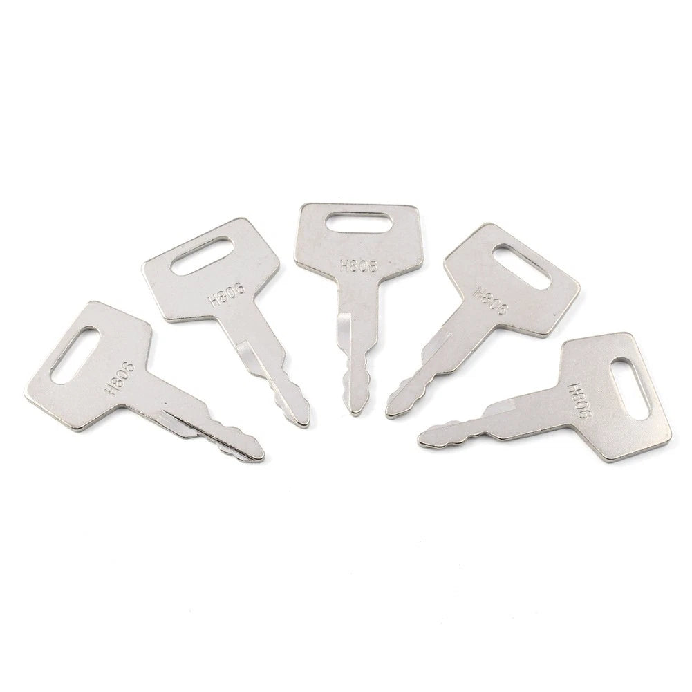 5X Ignition Keys for Takeuchi 7001-00019 & Gehl 180845 (Heavy Equipment)