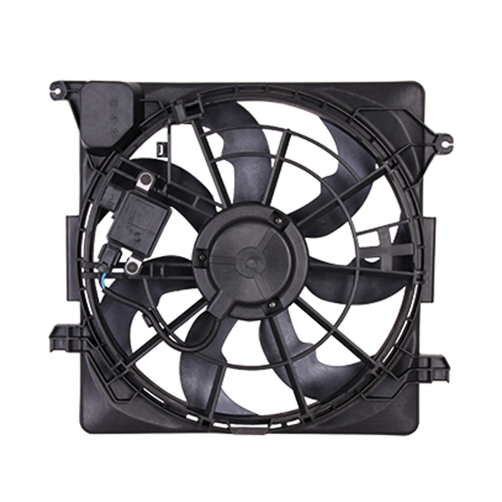 Replacement Condenser/Engine Cooling Fan Assembly w/Air Conditioning w/Module