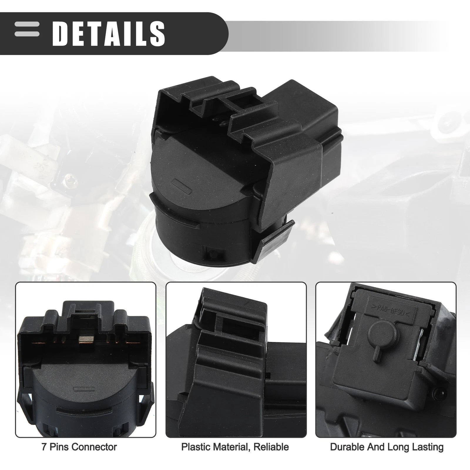 Ignition Switch for Ford Edge Escape F-150 F-350 Lincoln MKS MKX (1998–2010)