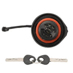 Fuel Tank Cap w/ 2 Keys for Fiat 500 Grande Punto EVO Panda (2007-2017)