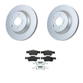 Hella Rear Rotor & Bosch QuietCast Brake Pad Kit for Mercedes R230 SL500 W221 S350 (2003–2012)