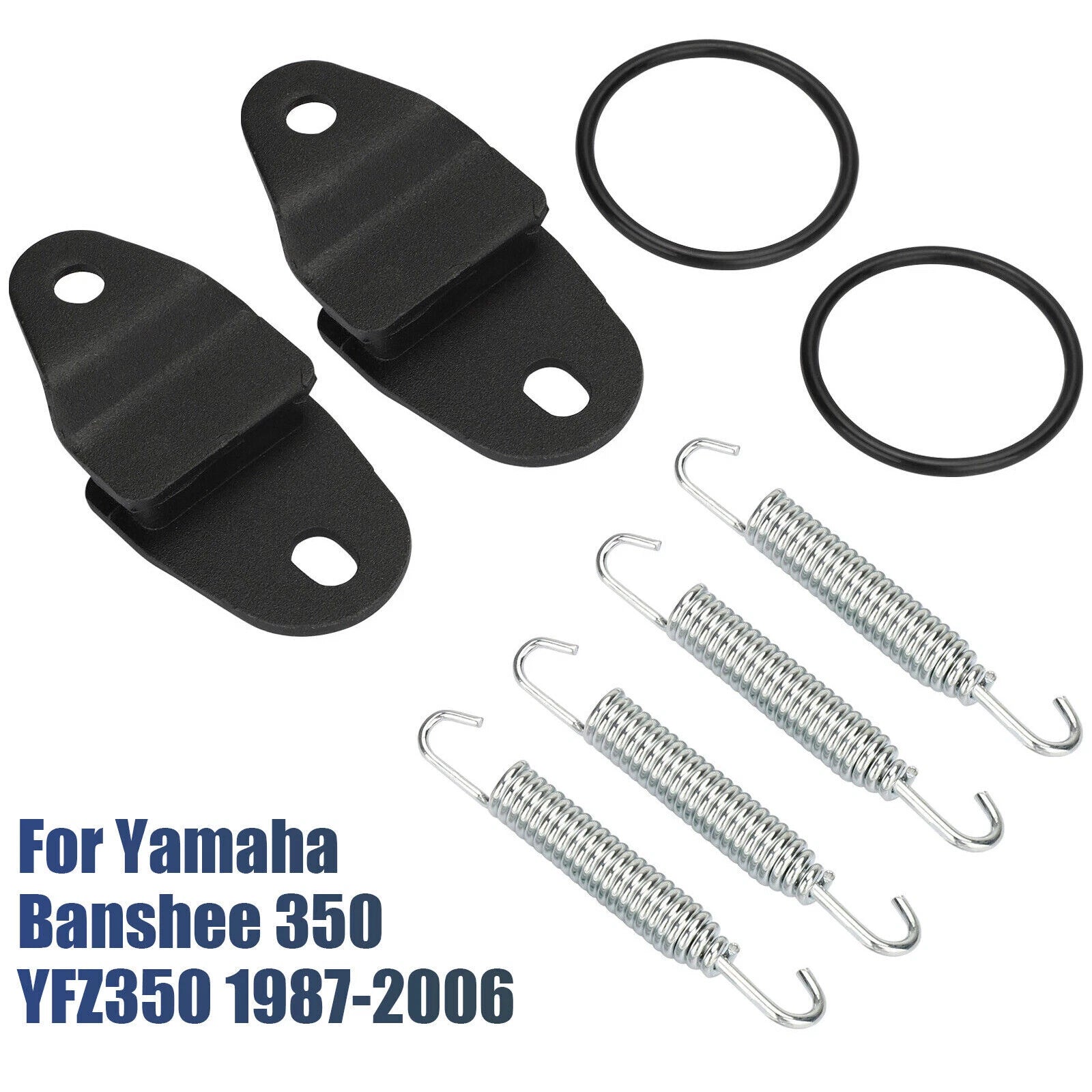 Exhaust Muffler Pipe Hanger Mounts for Yamaha Banshee YFZ350 (1987–2006)
