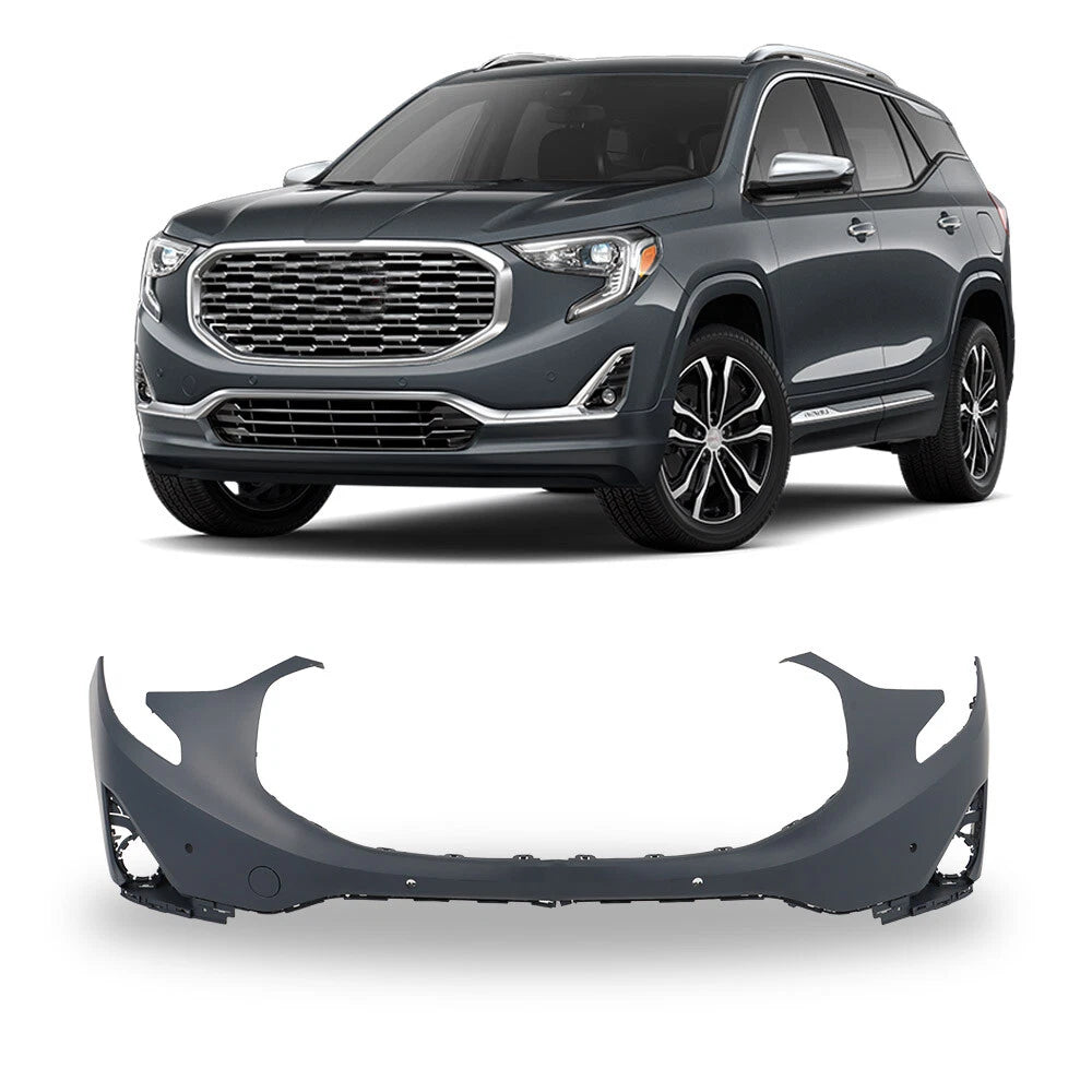 Front Upper Bumper Cover for GMC Terrain (2018-2021) W/Park Assist