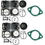 Dual Mikuni Carburetor Rebuild Kit & Base Gaskets for Sea Doo SPX XP 717 720