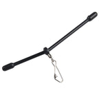 5Pcs Anti-Tangle Feeder Boom Spacer with Snaps Connector for Fishing