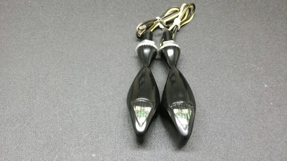 Universal Motorcycle 14 Smoke LED Turn Signal Indicators Blinker Light